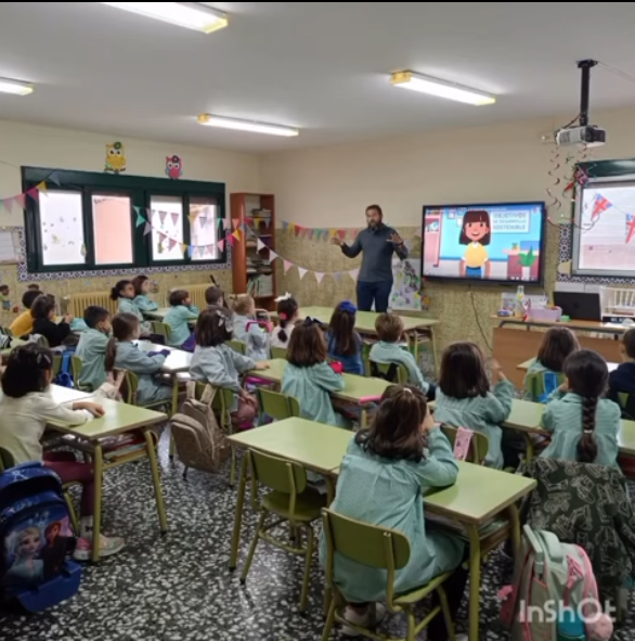 Jornadas de mamás o papás en el aula de Primero 