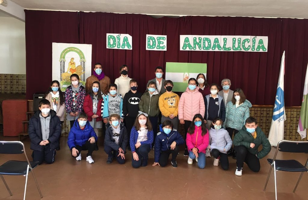 Visita de D. Enrique Moreno Madueño diputado en el parlamento de la Junta de Andalucía